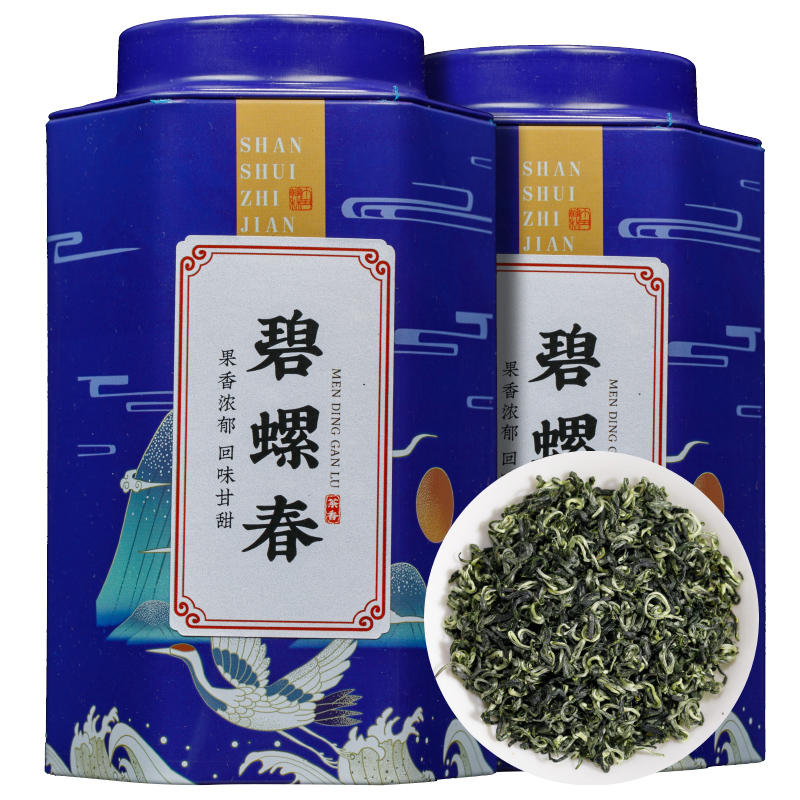 碧螺春綠茶2023新茶特級正宗手 尖茶葉自己喝散裝明前春茶嫩芽250g