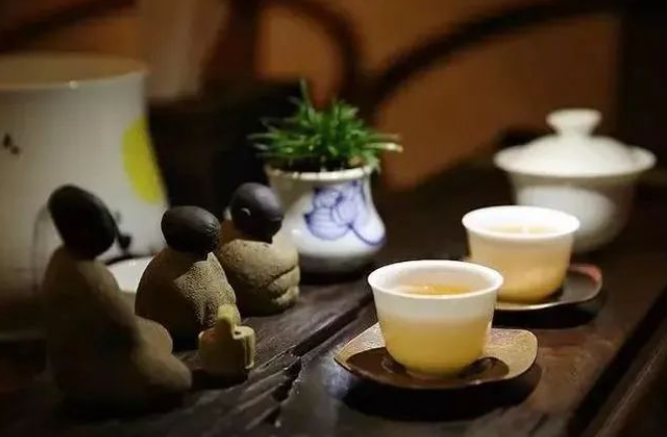 喝茶“三得”